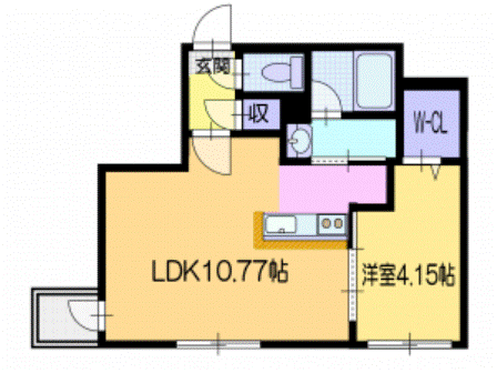 Ｒｅｖｅ新札幌の間取り