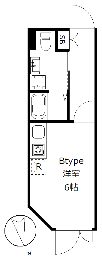 SperanzaTokyoの間取り