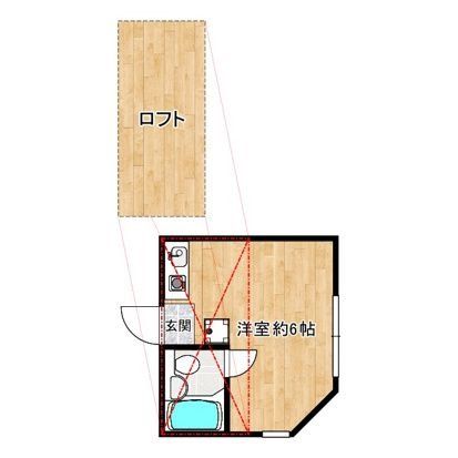 【川越市大字砂新田のアパートの建物外観】