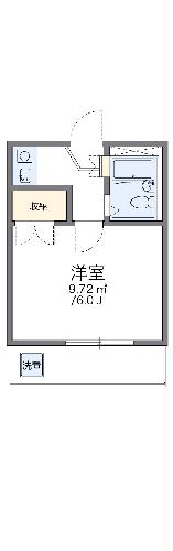 レオパレス土古第２の間取り