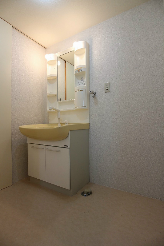 洗面設備　※参照※【別号室の写真です】シャワー付き洗面台です。