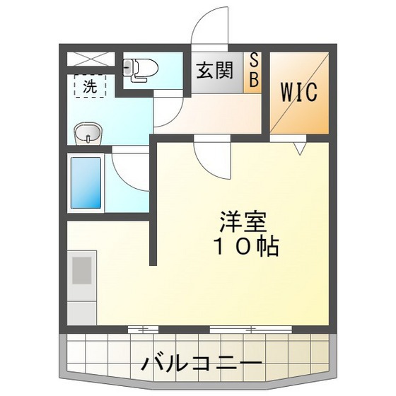 メゾントルヴェールの間取り