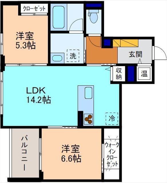 プエルトの間取り