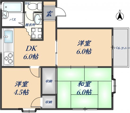 ベネルックス00STNの間取り