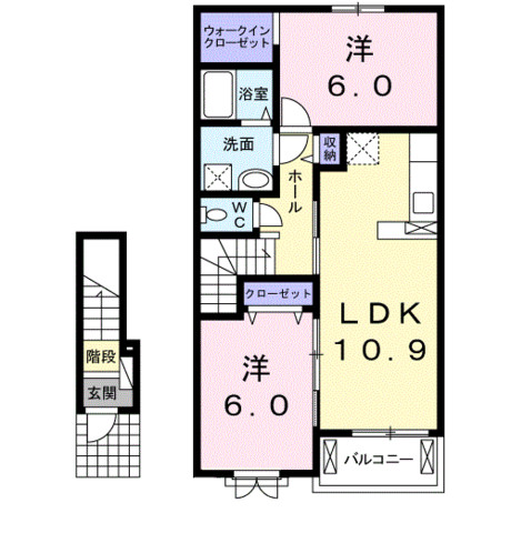 アンジュ・ココの間取り