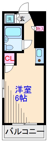 トップ元住吉の間取り