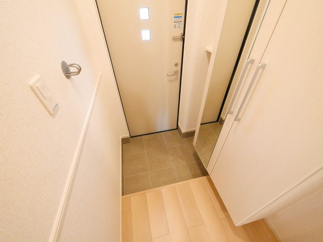 玄関　落ち着いた玄関です