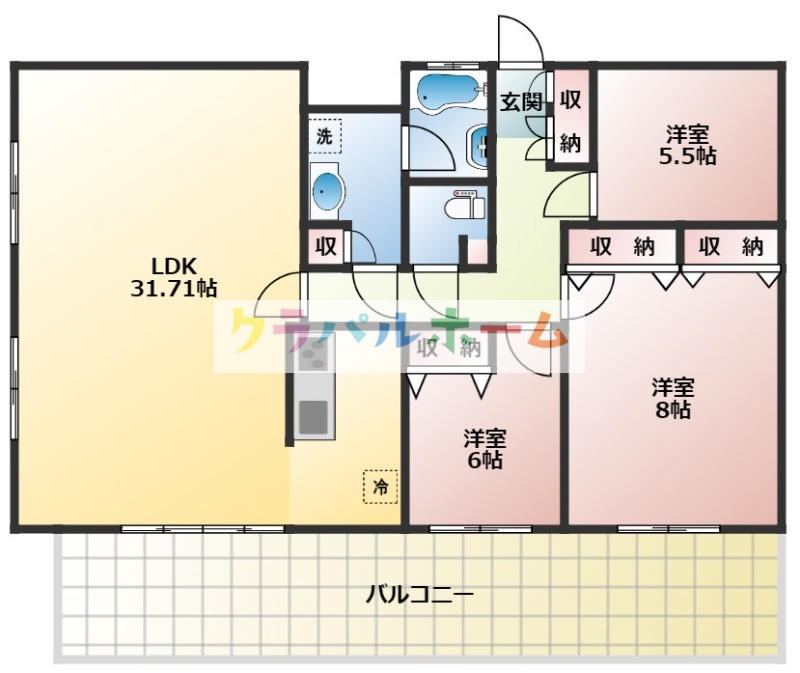 イデア新大阪の間取り