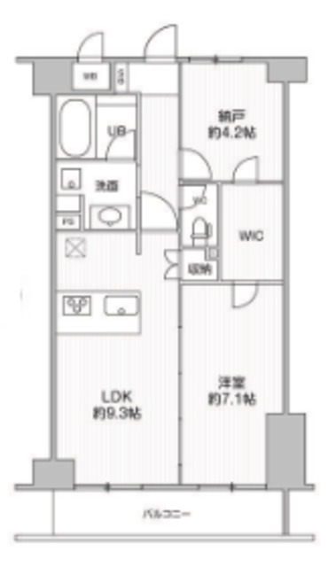 コンフォリア赤羽岩淵の間取り