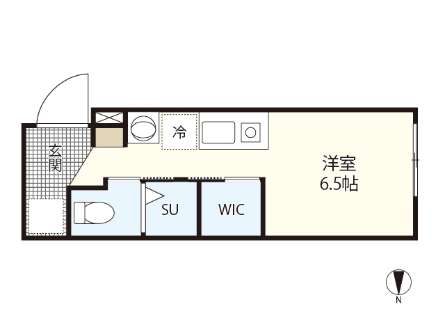 ＣＯＬＬＩＮＡ地御前　１ｓｔの間取り