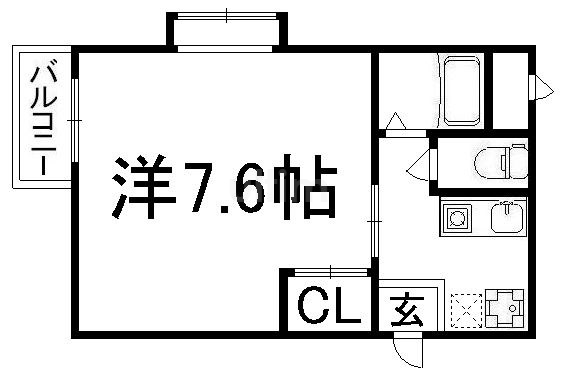 エクシード五条の間取り