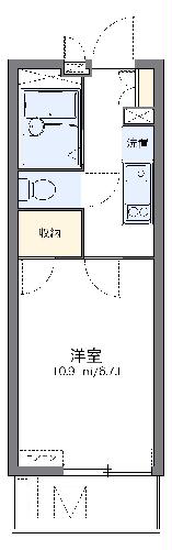 レオパレス空の間取り