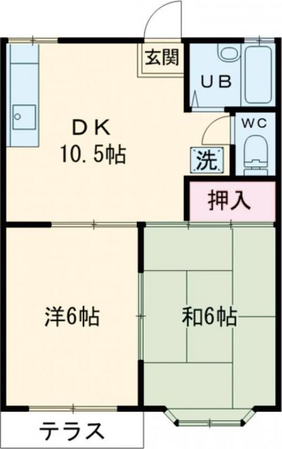 オブリガード・アイ IIの間取り