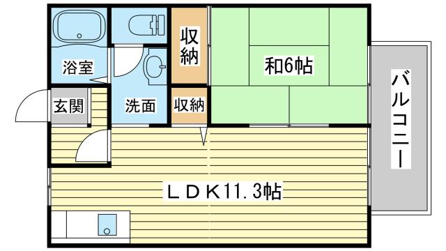 アルカンシェールの間取り