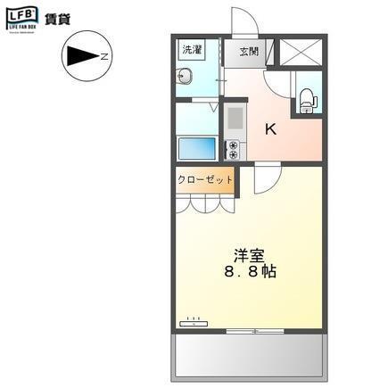 エクセルシア栗屋の間取り