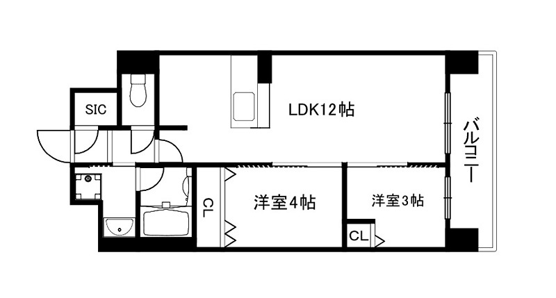 STANDZ河原町五条の間取り