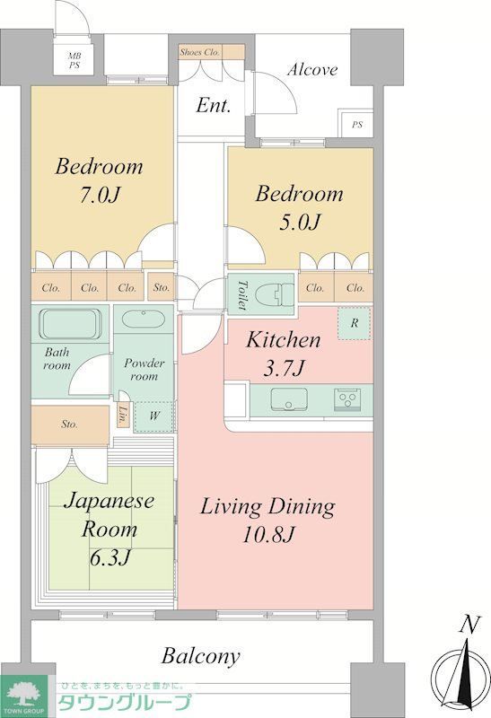 さいたま市浦和区高砂のマンションの建物外観