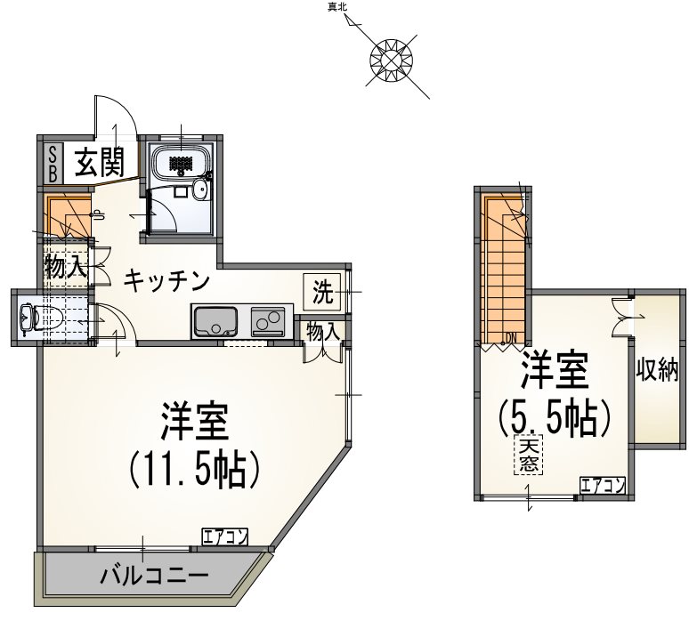 ユニオンハイム高井戸の間取り