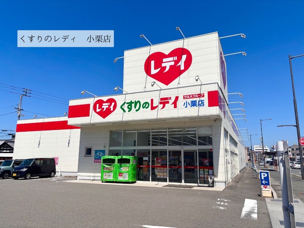 ドラックストア　くすりのレデイ 小栗店（ドラッグストア）まで558m