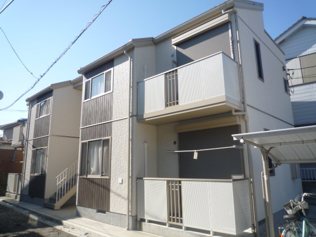 建物外観　積水ハウス施工の１ＬＤＫ