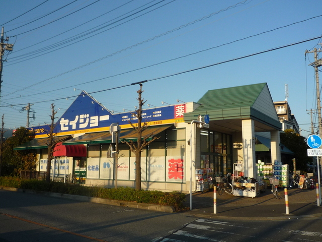 ドラックストア　ココカラファイン　デイリーケアセイジョー芝塚原店（ドラッグストア）まで500m