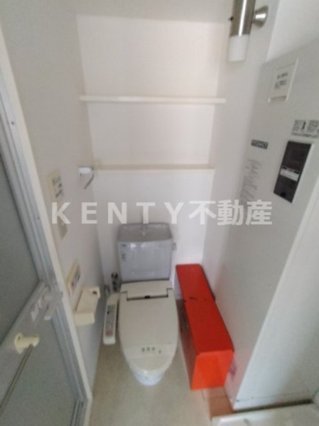 トイレ　ゆったりとした空間のトイレです