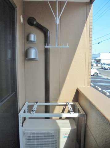 バルコニー　南西向き