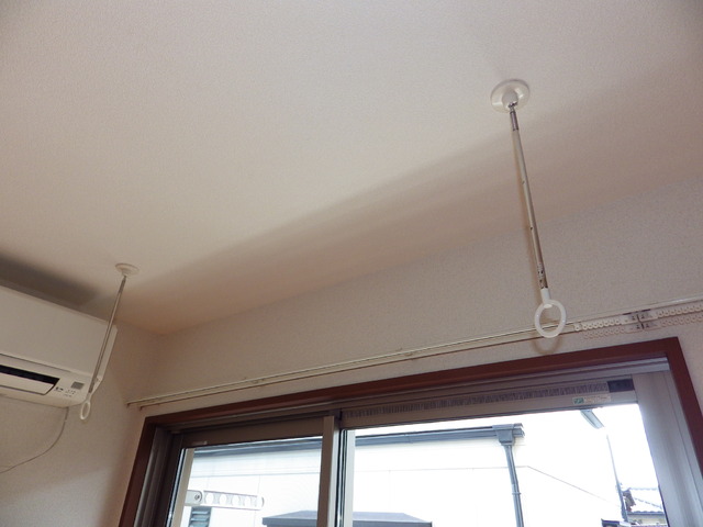その他設備　室内物干し