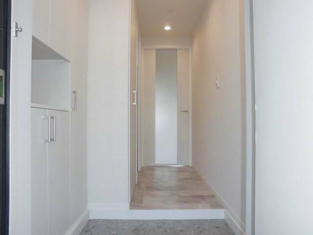 玄関　収納もある玄関です