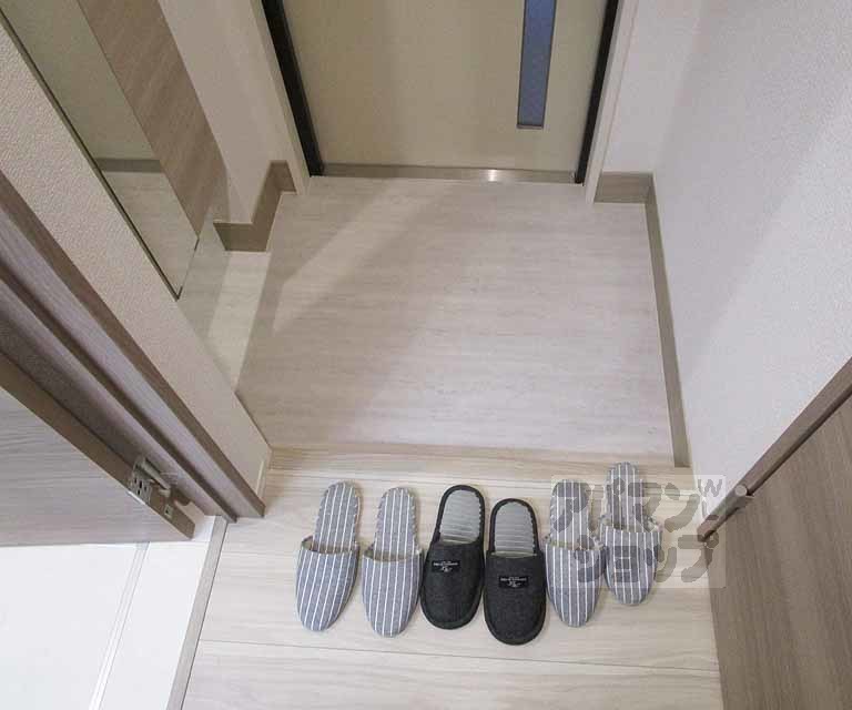 玄関　１０２号室の写真です。