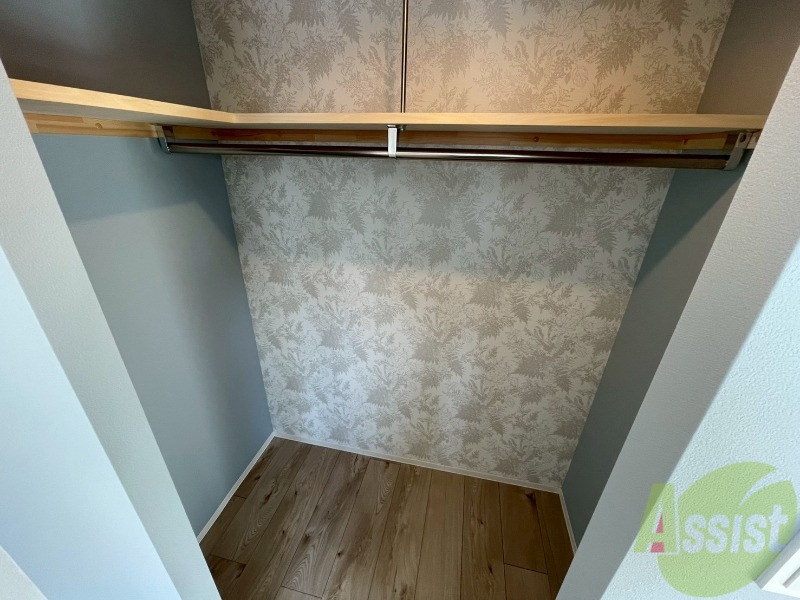 収納　嬉しいウォークインクローゼット仕様です！！