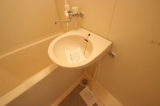 洗面設備　※別号室の写真です
