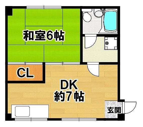 杉本マンションの間取り写真
