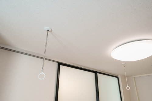 その他設備　室内物干し