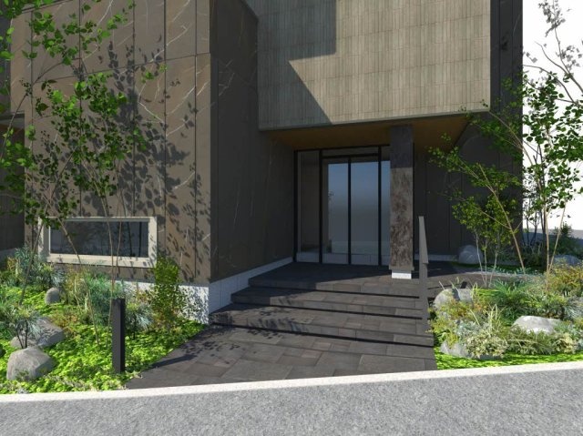 エントランス　完成パース