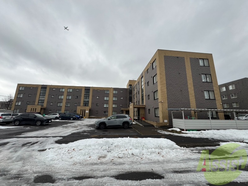 建物外観　札幌市北区百合が原「パークハイツＧ棟」