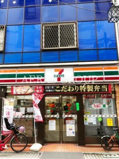 コンビニ　セブンイレブン目黒祐天寺駅前店（コンビニ）まで458m