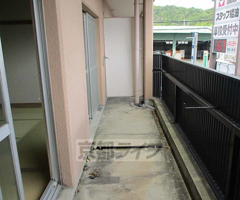 バルコニー　和室です。