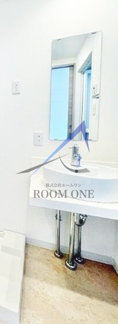 洗面設備　洗面台です。