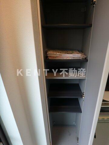 収納　収納のためのスペースです