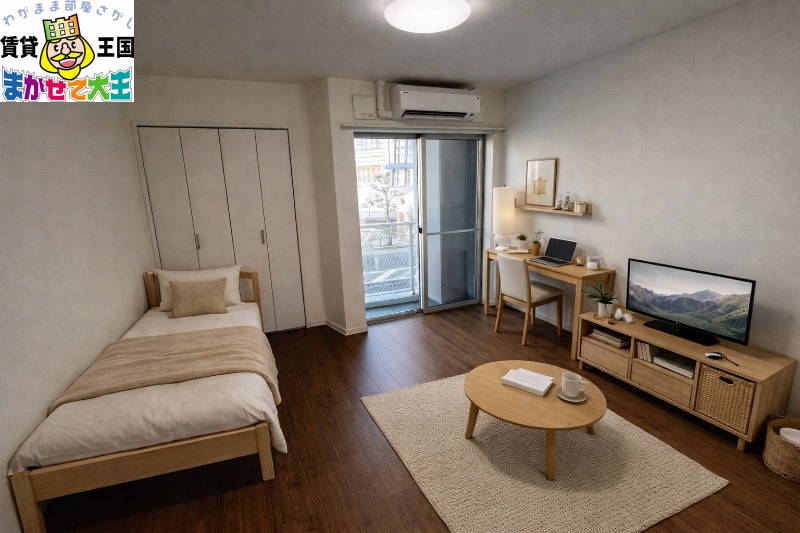 居室・リビング　家具・インテリアはＣＧです