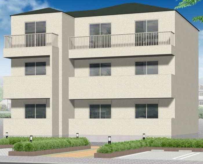 建物外観　完成予想図