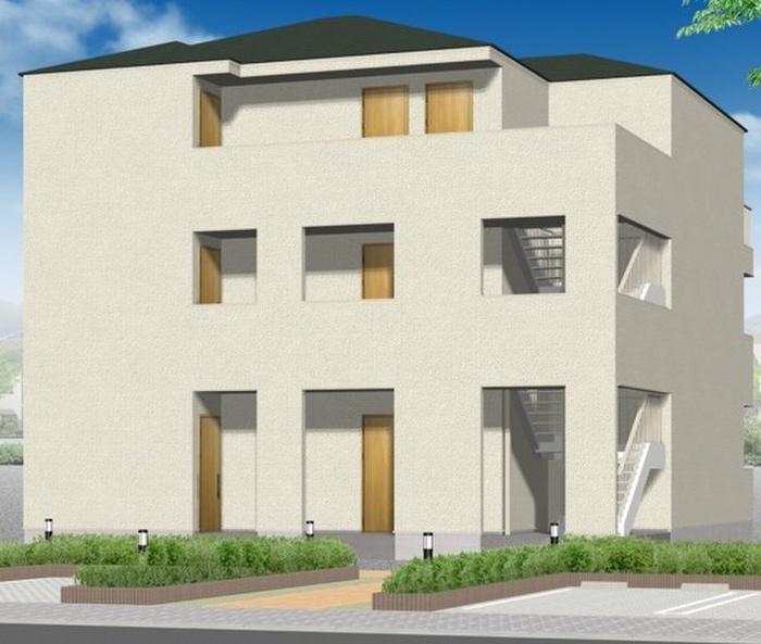 建物外観　完成予想図