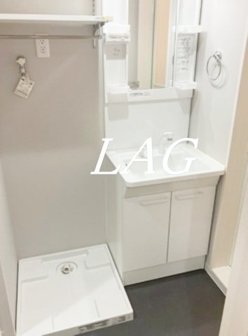 洗面設備　洗面台です。