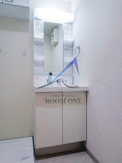 洗面設備　洗面台です。