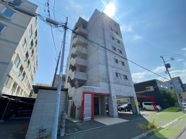 建物外観　札幌市北区北二十一条西「イリオスエフタ」