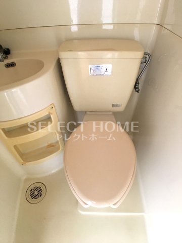 トイレ　ゆったりとした空間のトイレです