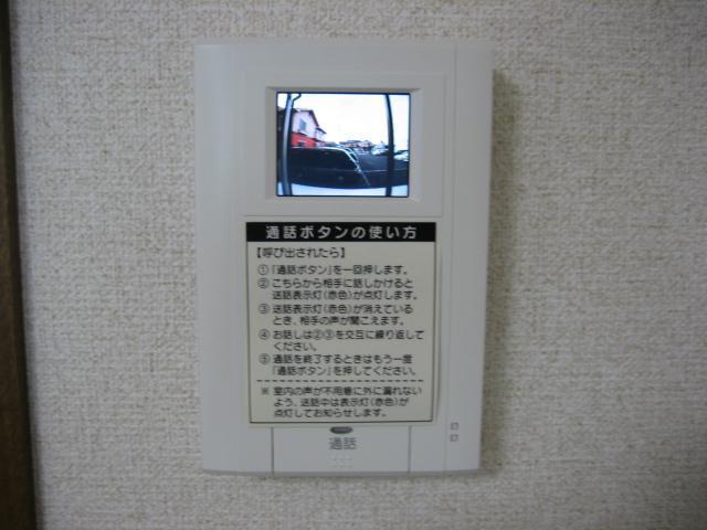 セキュリティ　来客時に便利なＴＶモニターホン