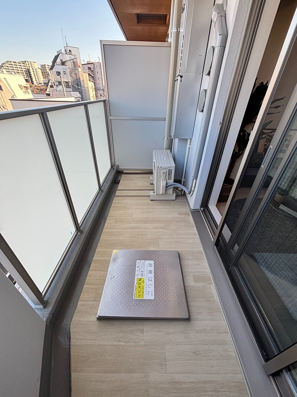 バルコニー　モデルルーム