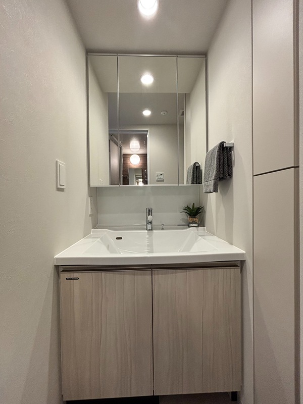 洗面設備　モデルルーム